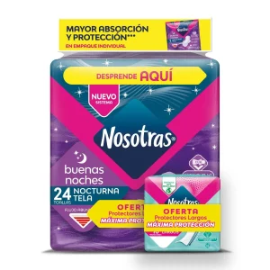 TOA.NOS.BUENAS NOCHES TELA 24 UDS+12 PROT LAR
