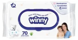 TOALLITAS WINNY ALOE VIT.E PAGUE 50 LLEVE 70