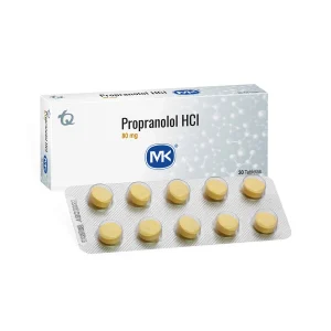 PROPANOLOL HCL 80 MG 30 TABLETAS MK