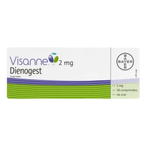 VISANNE 2 MG 28 TABLETAS DIENOGEST