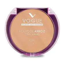 POLVO COMP.DE ARROZ VOGUE ALMENDRA POLVOS COMPACTOS