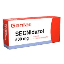 ZECNAZOL 500 MG TBLS (SECNIDAZOL) CAJA X 4 TBL