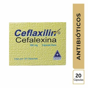 CEFLAXILIN 500MG (CEFALEXINA) CAJA X 20 CAPS SC CEFALEXINA