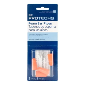 TAPONES DE ESPUMA PARA OIDOS 2 PARES COMPLEMENTARIOS