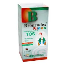 BRONCODEX NIÑOS JBE X 120 ML (GUAFEINISINA+BROMHEXINA) - SC1 GUAYACOLATO-BROMHEXINA