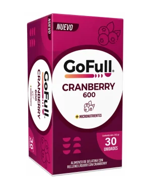 GOFULL CRANBERRY 600 FCO X 30 UNID