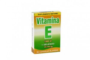 VITAMINA E 1000 UI + SELENIO 35 MCG X 30 CAPS VITAMINA E
