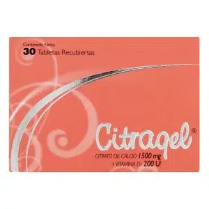 CITRAGEL 1500 MG/200 (CITRATO DE CALCIO) UI 30 TBS RECUBIER. CALCIO-D3
