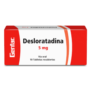 DESLORATADINA 5 MG 10 TABS