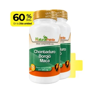 CHONTADURO, BOROJO Y MACA FCO 60 DISCOS 2da unidad -60%