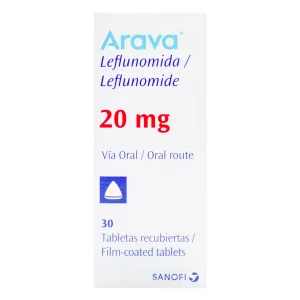 Tienda 23 ARAVA 20 MG 30 TBS (A)(P)166899(SC) LEFLUNOMIDA