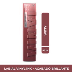 Tienda 6 LABIAL MAYBELLINE VINYL INK WITTY