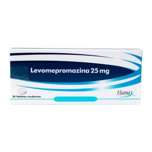 LEVOMEPROMAZINA 25 MG 20 TABLETAS HP LEVOMEPROMAZINA