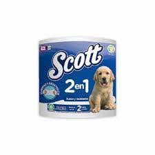 PAPEL HIG.SCOTT 2 EN 1 2 ROLLOS