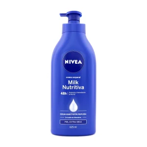 CREMA NIVEA BODY MILK NUTRITIVA 625 ML CREMAS