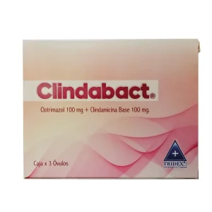 CLINDABACT (CLOTR 2% + CLINDA 2%) CREMA X 3 APL TBO X 20 GR CLOTRIMAZOL-CLINDAMICINA