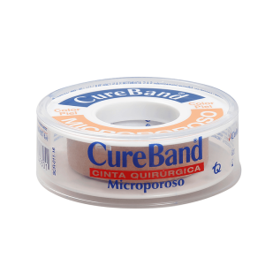 MICROPORE CUREBAND PIEL CAR 1/2X5Y