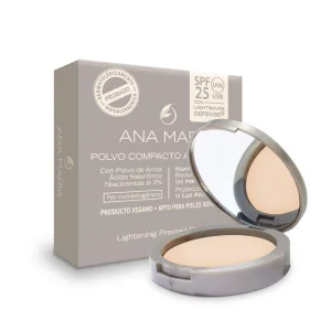 POLVO COMPACTO AM ACLARANTE HTE PERLA X