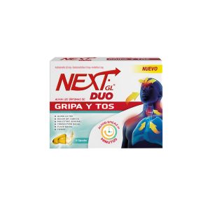 NEXT GL DUO 325/10/5 MG 6 CAPSULAS(SF)